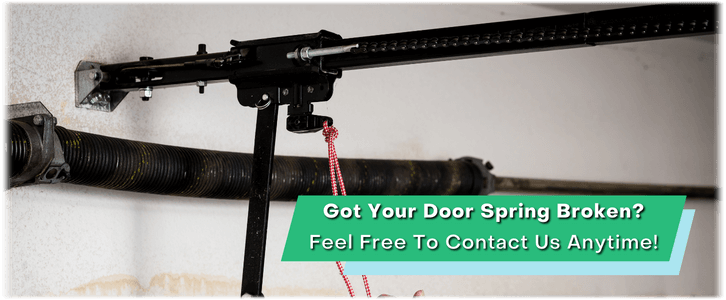 Broken Garage Door Spring Repair Pearland TX